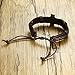 CELOKIY Vintage Alloy Cross Leather Bracelet Wristband Handmade Woven Rope,Unisex,Adjustable