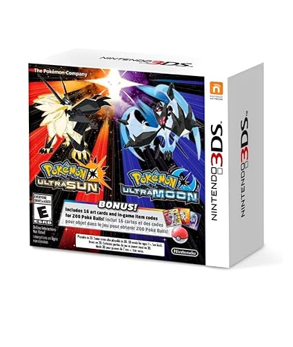 Pokemon Ultrasol y Ultraluna, 3DS