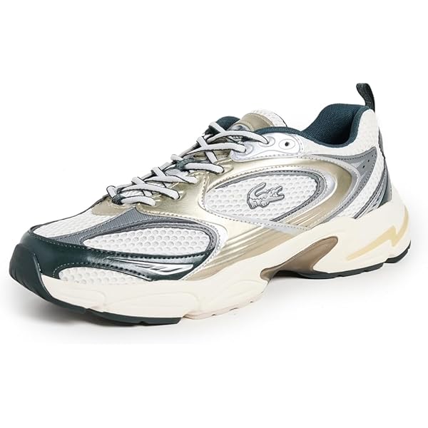 Amazon.com | Lacoste Mens Storm 96 2K Sneaker, DK Gry/NVY, 7