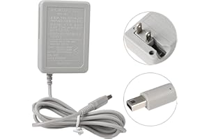 CSTESVN 3DS Charger, AC Adapter Home Travel Charger Wall Plug Power Adapter Compatible with Nintendo New 3DS XL, New 3DS, 3DS XL, 3DS, New 2DS XL, New 2DS, 2DS XL, 2DS, DSi XL, DSi(100-240 V)