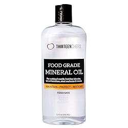 Thirteen Chefs Mineral Oil - 12oz Food Grade