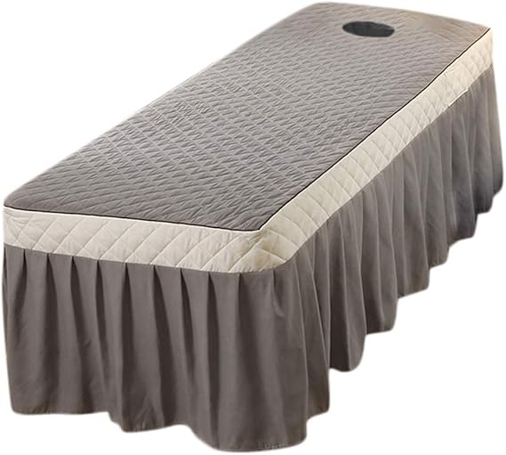 Fenteer SPA Massage Table Skirt Polyester Table Skirt for Party,Wedding