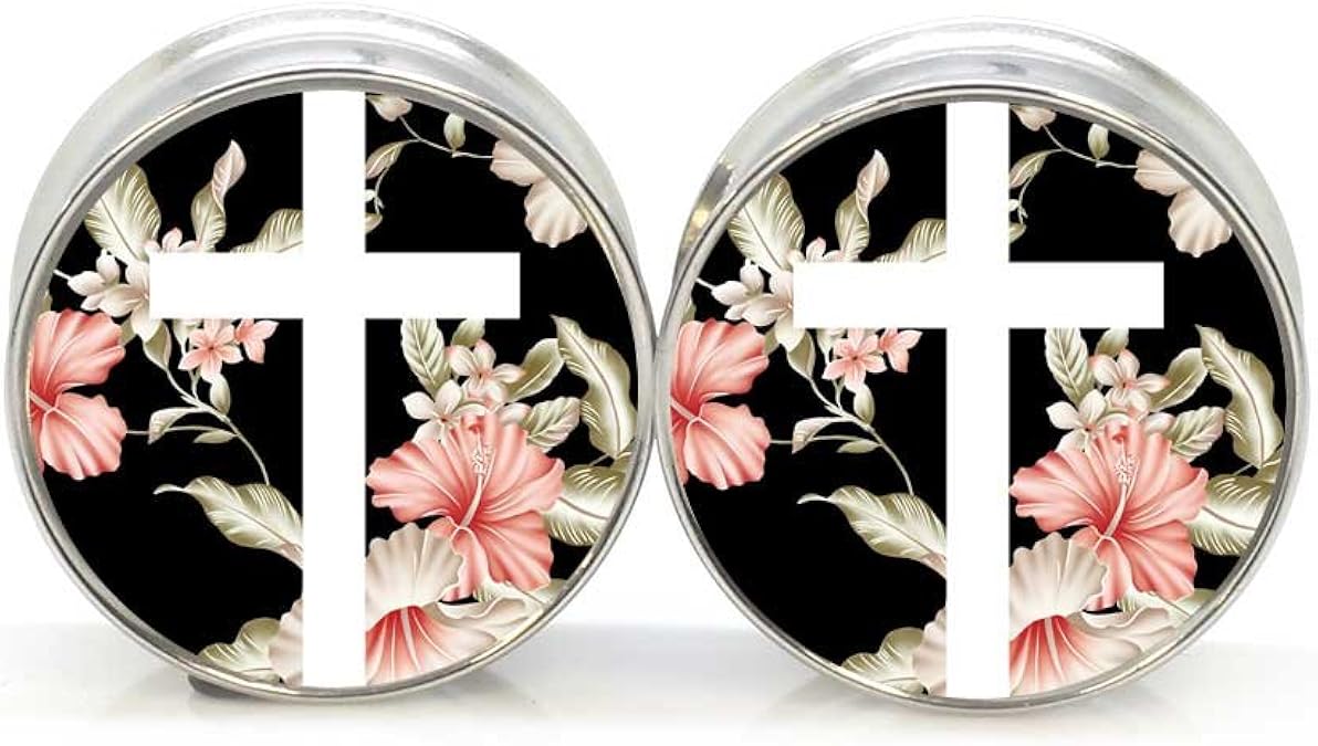 Body Jewelry Source Stainless Steel Double Flared Black