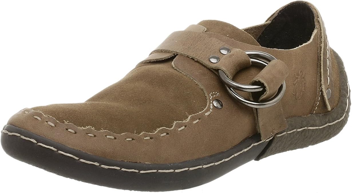 Amazon.com | FLY London Men's Myles Slip-on, Sand/Camel, 44 EU (US Men's 11 M) | Shoes