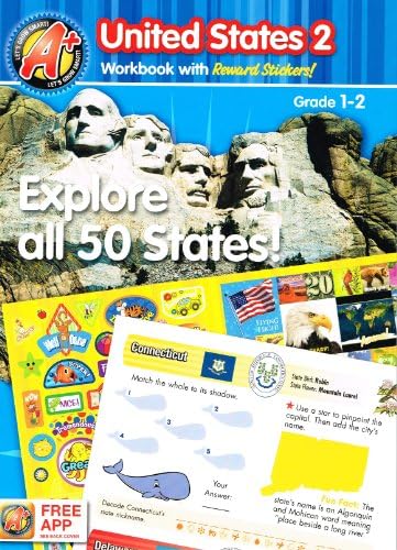 A+ Let's Grow Smart! (United States 2 Workbook with Reward Stickers! and Free App, Grade 1 - 2)