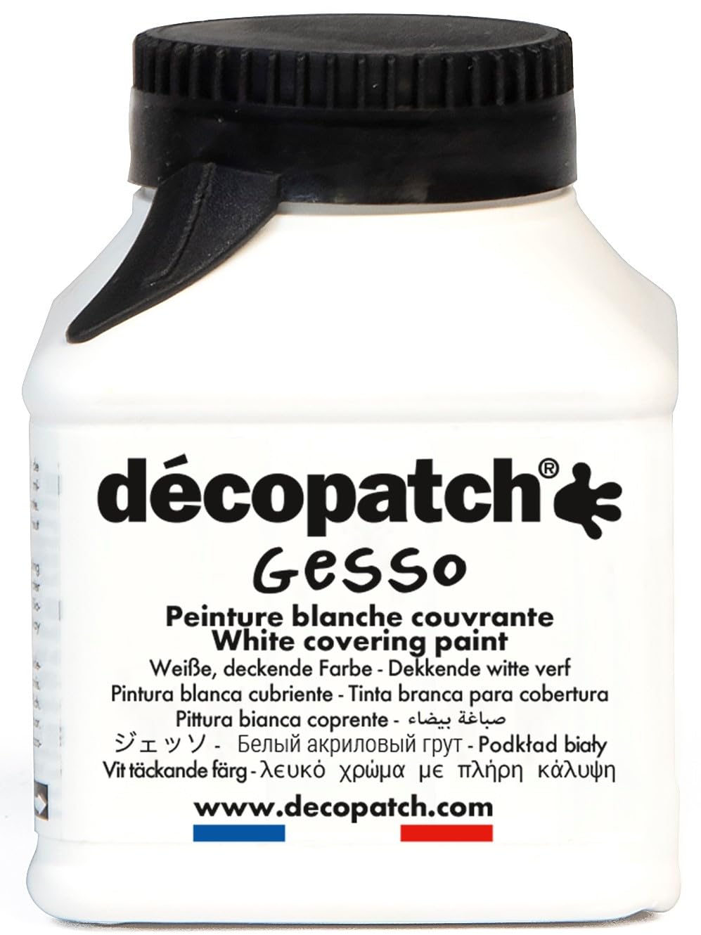 Décopatch GE70AO décopatch 'Gesso' Primer Paint, 70 g, White