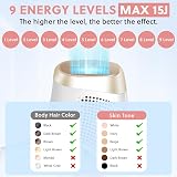 ACWOO IPL Laser Hair Removal Device, 3-in-1, Ice Cooling, 9 Levels view 7