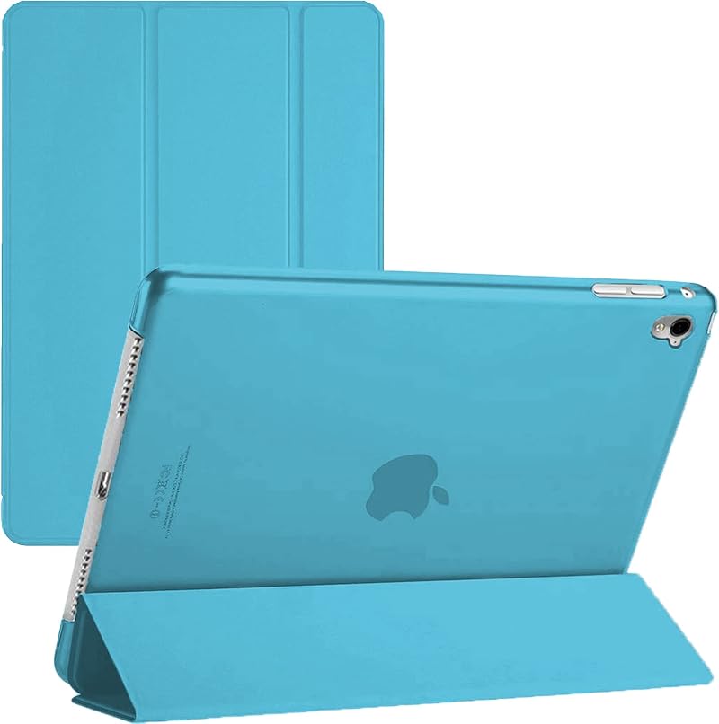TechDealsUK Smart Case for iPad 10.2 iPad 9th 8th 7th Gen Aqua