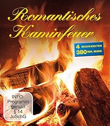 Romantisches Kaminfeuer