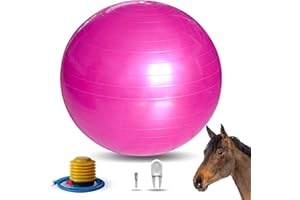 RideFound 22-Inch Horse Balls Mega Equine Ball for Play Training Horse Soccer Ball Anti-Burst Herding Ball for Horse Goat Donkey