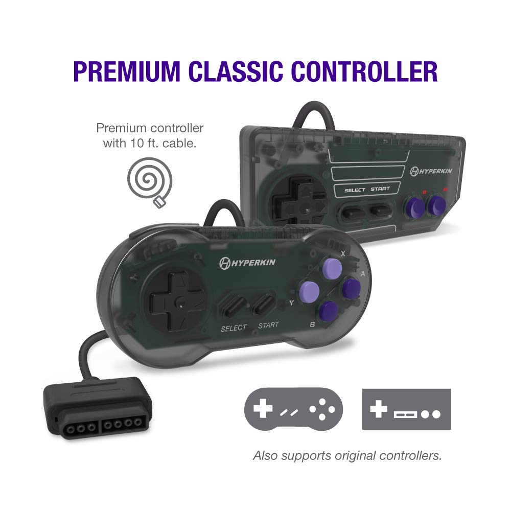 Hyperkin RetroN 2 HD Gaming Console for NES/ Super Famicom (Space Black): Video Games