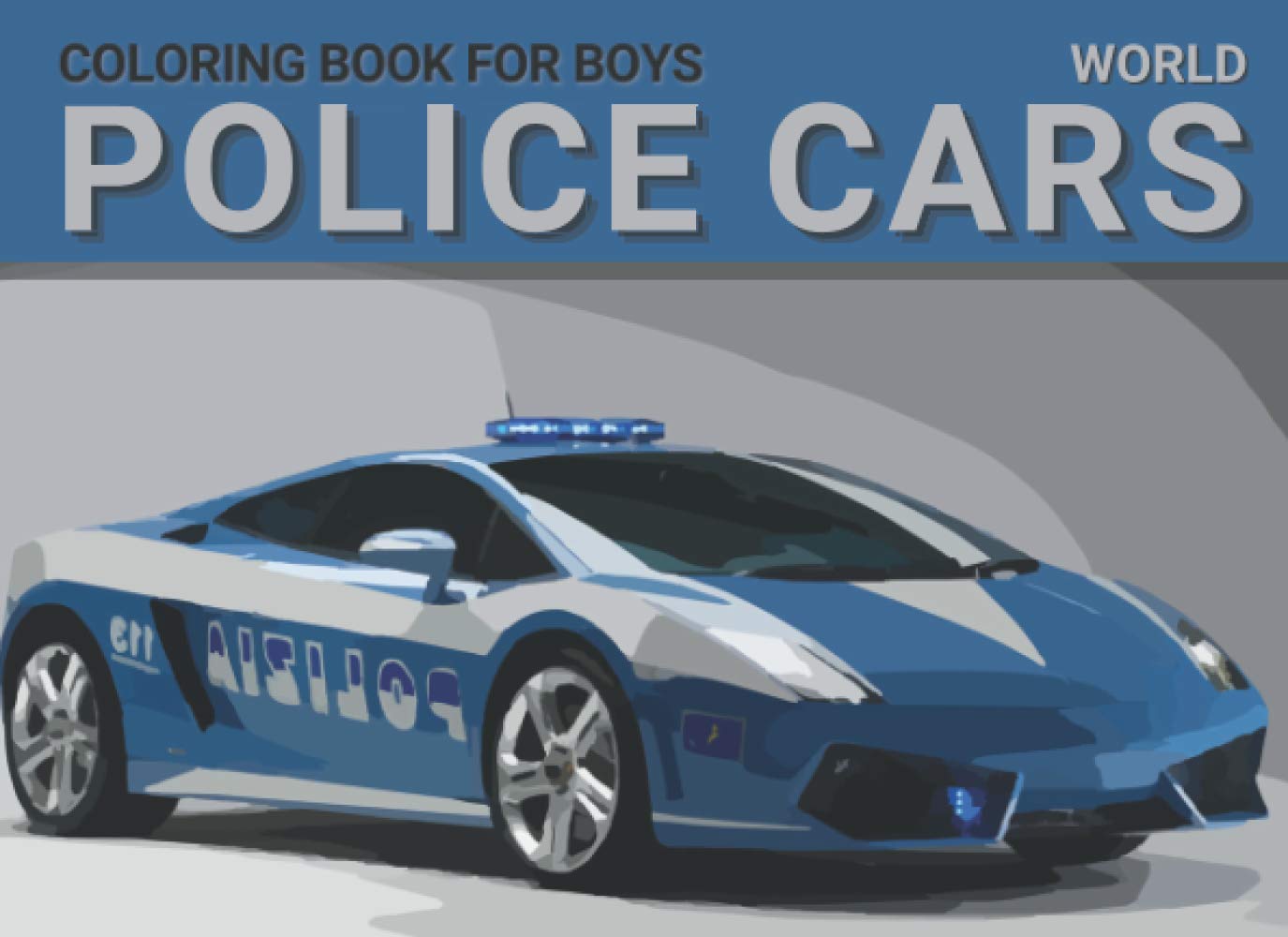   Coloring Book Pages Police Car  Best Free