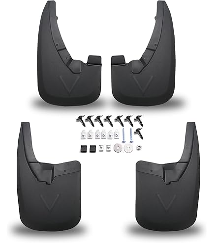 thumbnail image 2 of SCITOO 4-Piece Mud Flap Set For Dodge Ram 1500/2500/3500 2009-2018 - Front & Rear Splash Guards 2 of 11