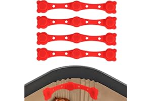 4pcs Silicone Clips for Air Fryer Magnets, Creative Integrated Design Baking Paper Holder Reusable Kitchen Accessories to Avo