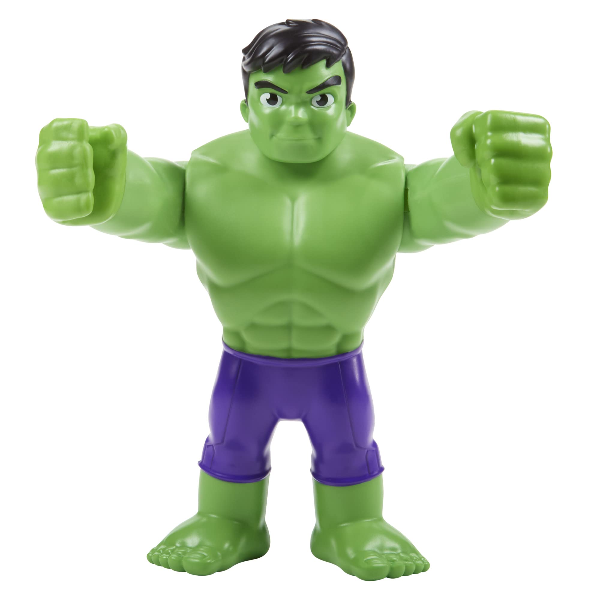 Spidey and his Amazing Friends Marvel Supersized Hulk 9-inch Action Figure,Preschool Super Hero Toy,Kids Ages 3 and Up,Avengers Action Figures