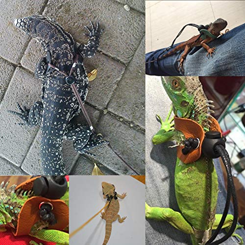 5 Reptile+Harness+Adjustable+Reptiles+Amphibians