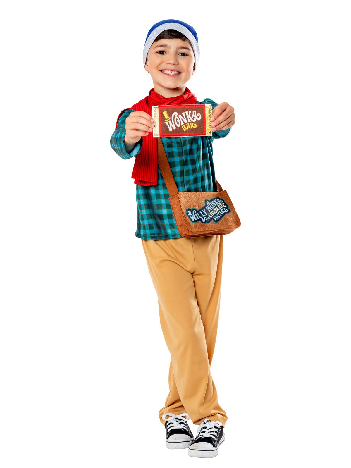 Rubies Official Willy Wonka and The Chocolate Factory Charlie Bucket Child Costume, Size Extra Large Age 9-10 Years