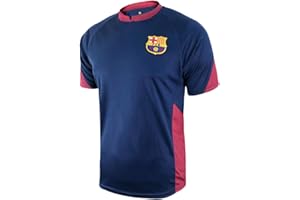 ICON SPORTS FC Barcelona Jersey-Inspired Game Class Striker Shirt, Navy, Small