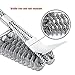 VOTECOM Grill Brush Scraper - Bristle Free Rust Resistant Stainless Steel BBQ Grill Cleaner Safe Porcelain, Ceramic, Steel, Iron