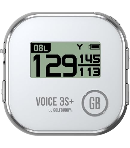 Amazon.com: GOLFBUDDY Voice 2S+ Talking GPS Rangefinder, Clip on