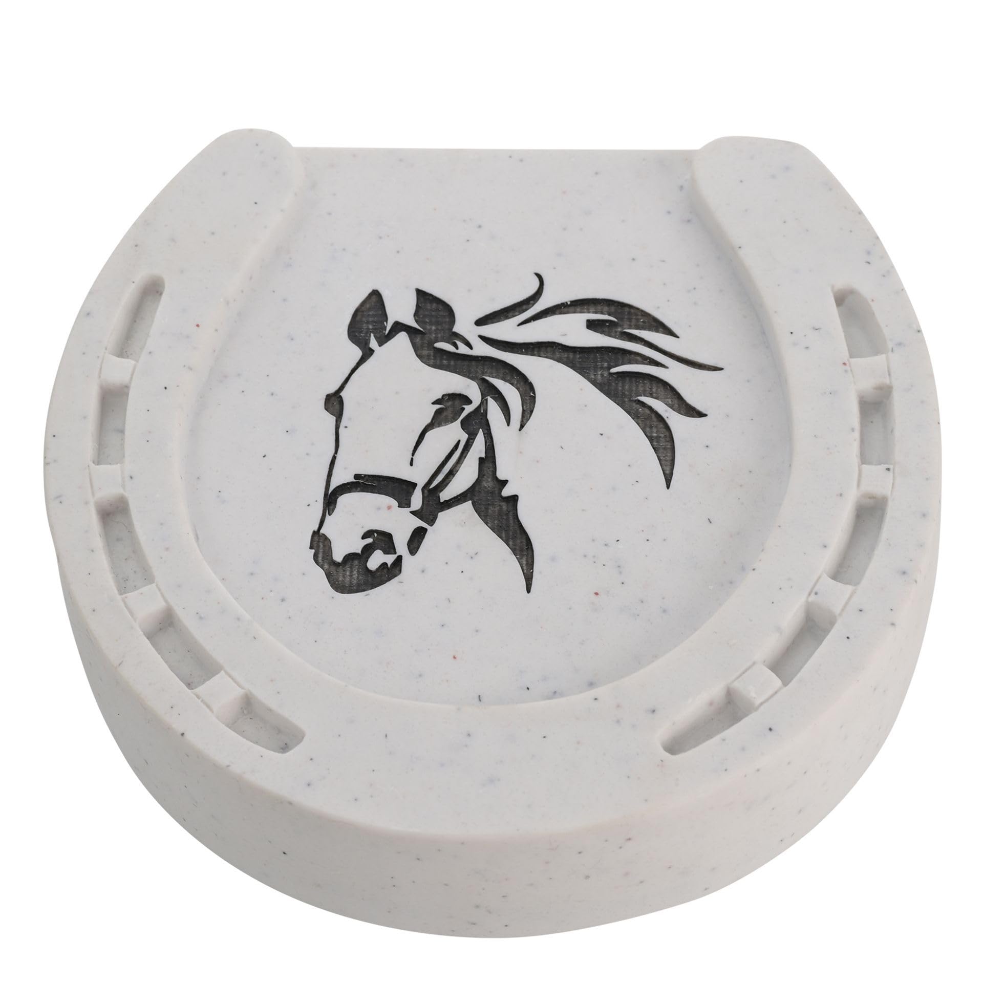 Widdop Thoughts Of You Polyresin Horseshoe Memorial Plaque - Horse Memorial Stone - Horse Pet Remembrance Tribute Ornament Bereavement