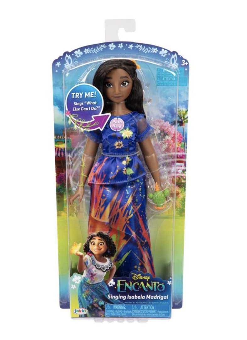 Disney Encanto Singing Isabela Madrigal Fashion Doll