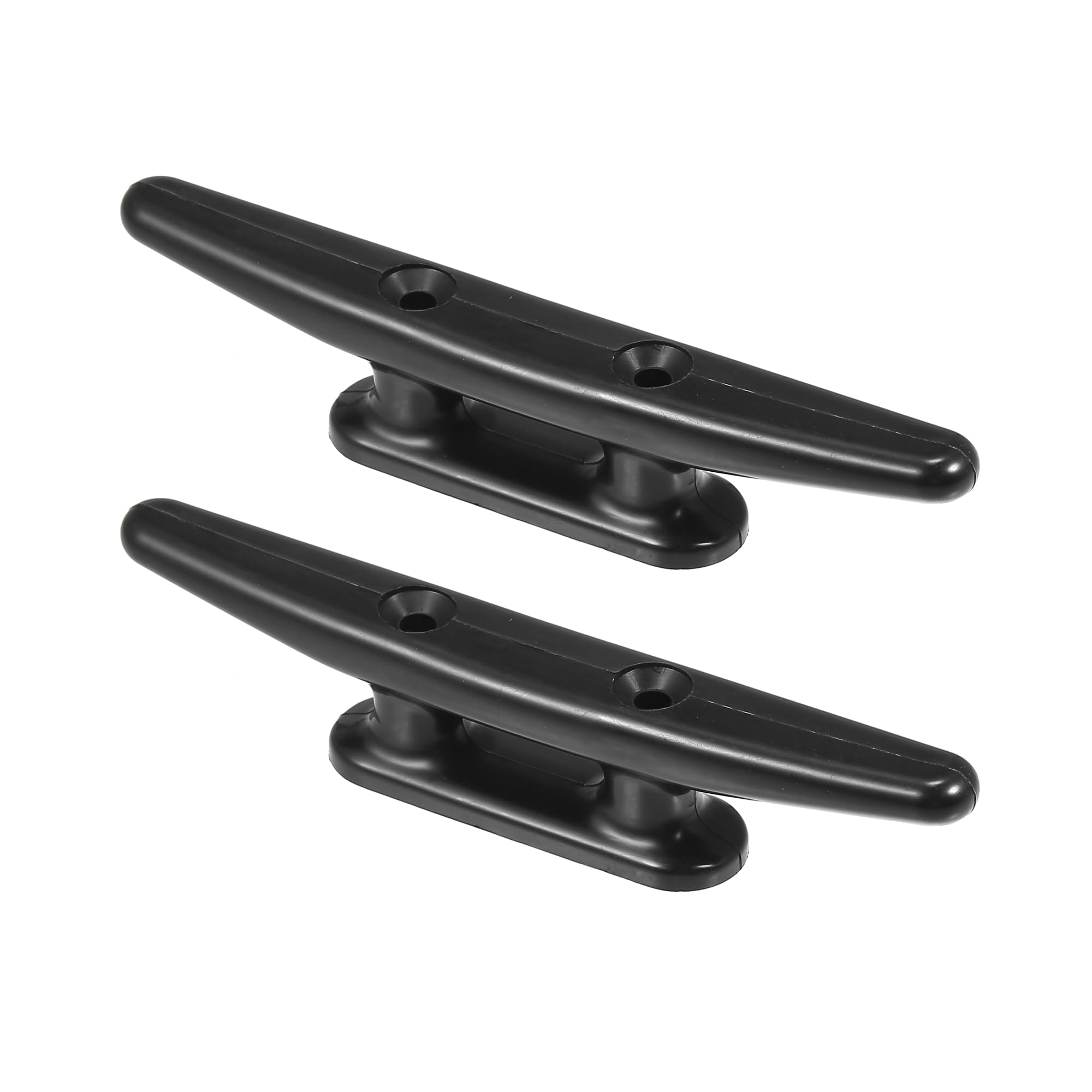 X AUTOHAUX 2pcs 6'' Plastic Boat Cleat Rope Cleat Boat Dock Cleats for Kayak
