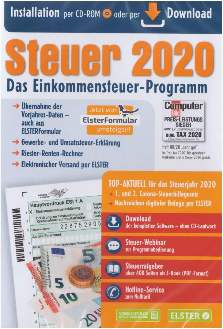Wann Kommt Die Aldi Steuer Cd 2020 Aldi Steuerprogramm Einkommensteuer 2020 - Steuer 2020 CD Software Neu