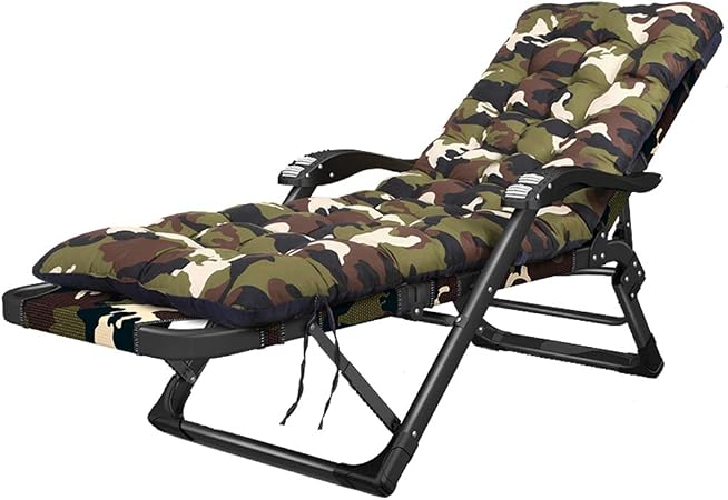 Amazon Com Lounger Chair Beach Chairs Home Folding Lunch Break Chair Camouflage Oxford Cloth Waterproof Breathable Patio Balcony Pool Multifunction Portable Garden Outdoor