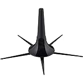EASTROCK Portable Trumpet Stand 5 Legs Foldable Detachable,Black | Stable metal legs, lightweight and sturdy, suitable for trumpet players, for practice and stage use