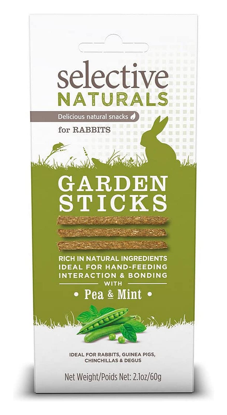 Supreme Petfoods Selective Naturals Garden Sticks 60g brown