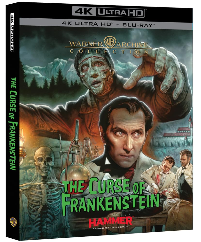 The Curse of Frankenstein [4K UHD + Blu-ray] Image