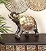 Deco 79 Poly-Stone Elephant, 16 by 12-Inch