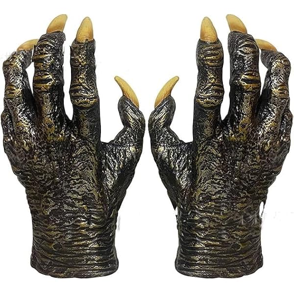 Gants Squelette Halloween Pour Adulte - Lot De 2 Paires, Doigts Entiers - En Polyester Extensible - Pour Cosplay, Fête Costumée, Danse