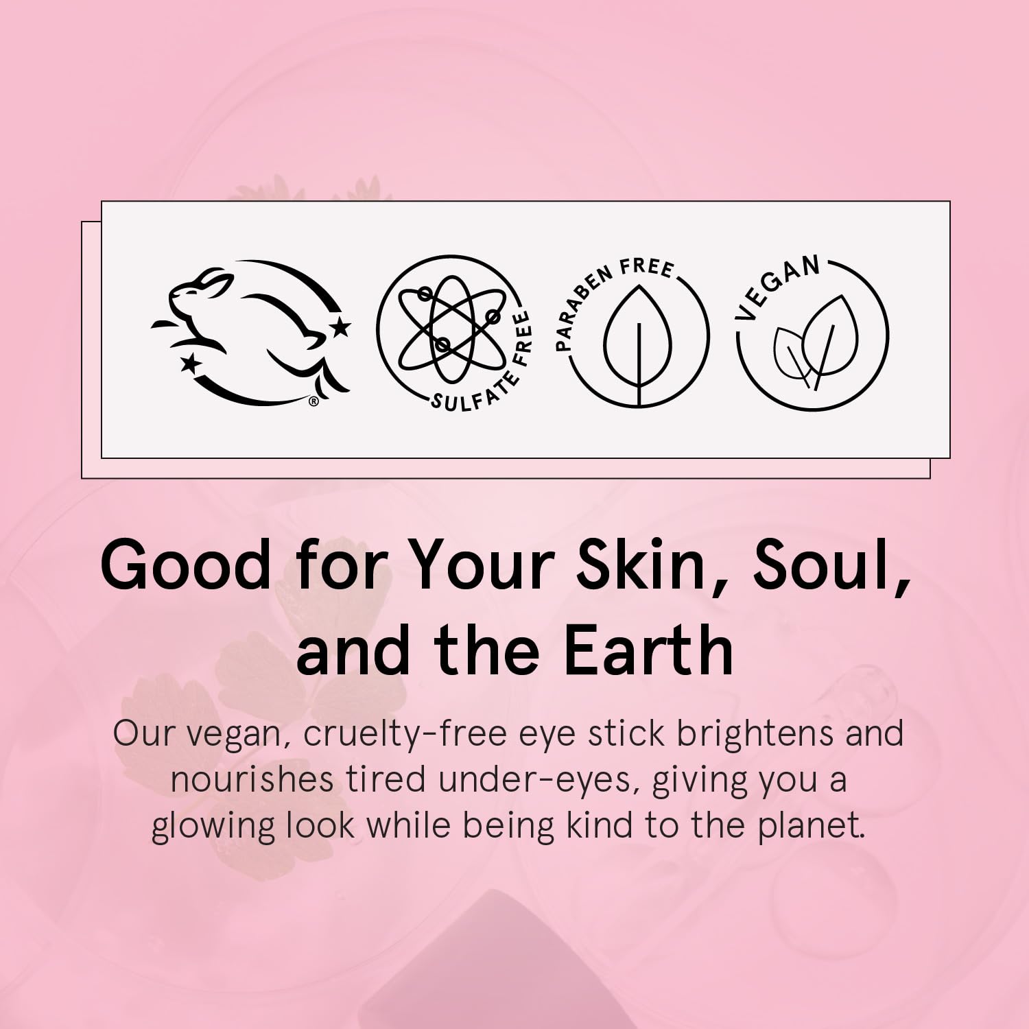 grace & stella Under Eye Brightener Balm Stick - Travel Essentials - Caffeine Eye Cream for Dark Circles, Puffiness, Wrinkles - Vegan Moisturizer Stick with Niacinamide, Hyaluronic Acid (0.13oz/3.5g)