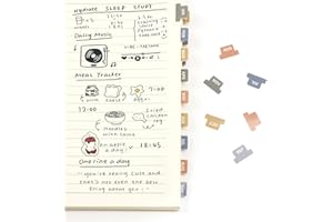 Lumintutu Laminated Planner Monthly Stickers,40 Adhesive Plan Tabs for Notebooks (2 Sets 12 Month Tabs and 24 Blank Tabs), Calendar Monthly Divider Set (Small Morandi)