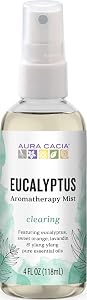 Aura Cacia Room and Body Mist, Clearing Eucalyptus, 4 Fluid Ounce