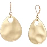 Robert Lee Morris Soho Jewelry Women's Disc Drop Earrings
