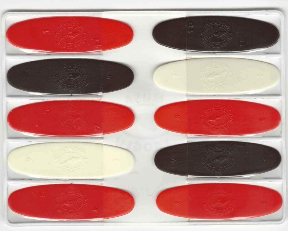 Erdal Erzincan 10 Pcs Turkish Baglama Saz Picks EST-210