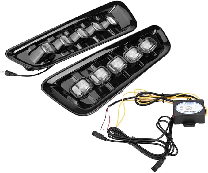 LED DRL daytime running light turn signal lamp For 2018 2019 Ford F-150 Raptor