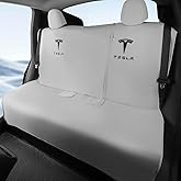 EVMODS for Tesla Model Y Rear Seat Cover Dogs Protector Covers Kit Mats,Neoprene Waterproof,Sweat, Odors, Spills & Pets - Odo