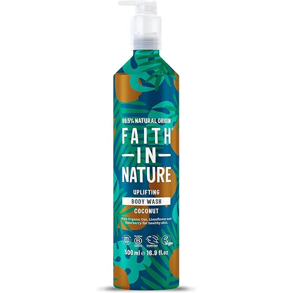 Amazon.com : Faith in Nature Shower Gel Foam Bath Coconut 13 5 fl