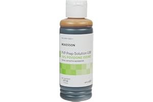 McKesson PVP Prep Solution USP, 10% Povidone-Iodine, 4 oz, 1 Count
