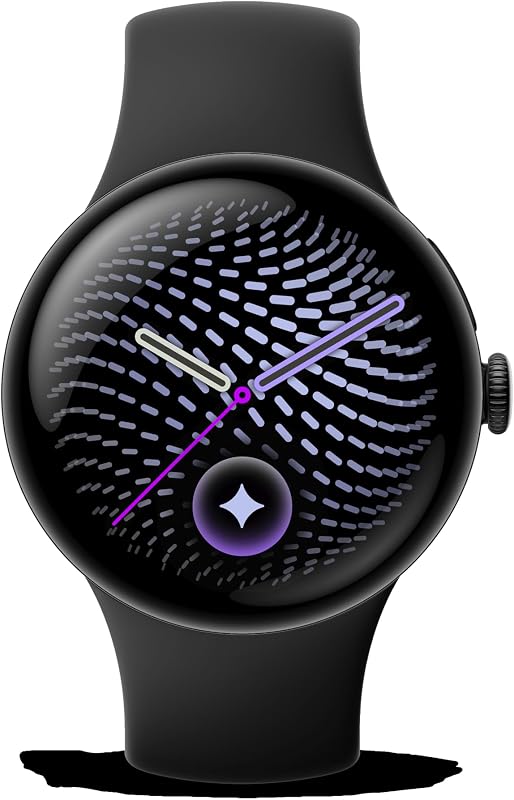 Pixel Watch 5 (45 mm) - Smartwatch - Negro Mate/Obsidianaa, Wi-Fi