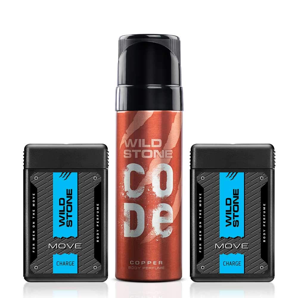 wild stone code copper body perfume