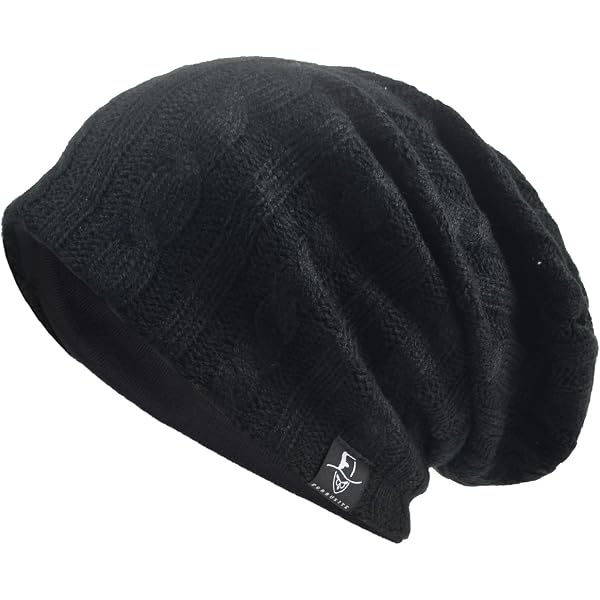 Ruphedy Men's Slouchy Beanie Summer Thin Hollow Long Oversized