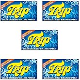 Trip2 {5 Packs} Trip 2 Clear 1 &amp; 1/4 Rolling Papers