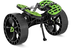 RAILBLAZA C-Tug Kayak and Canoe Roller Cart with SandTrakz Puncture Free All-Terrain Wheels, 300lb Loading Capacity with Reinforced Material