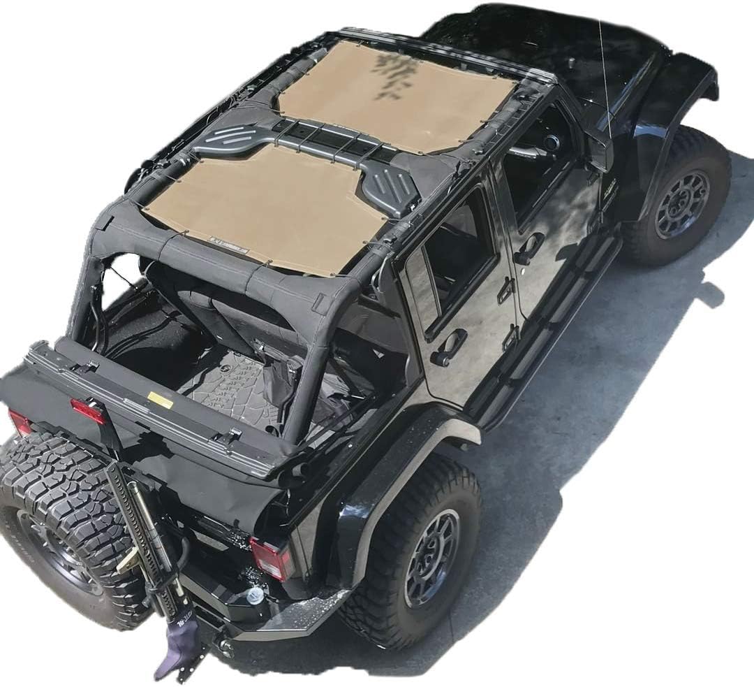 ALIEN SUNSHADE Jeep Wrangler JKU (20072018) 2 Piece Front