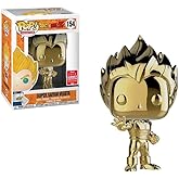 POP Funko Dragon Ball Z Super Saiyan Vegeta Gold Chrome Toy Tokyo SDCC Exclusive (2018 Toy Tokyo SDCC Exclusive)